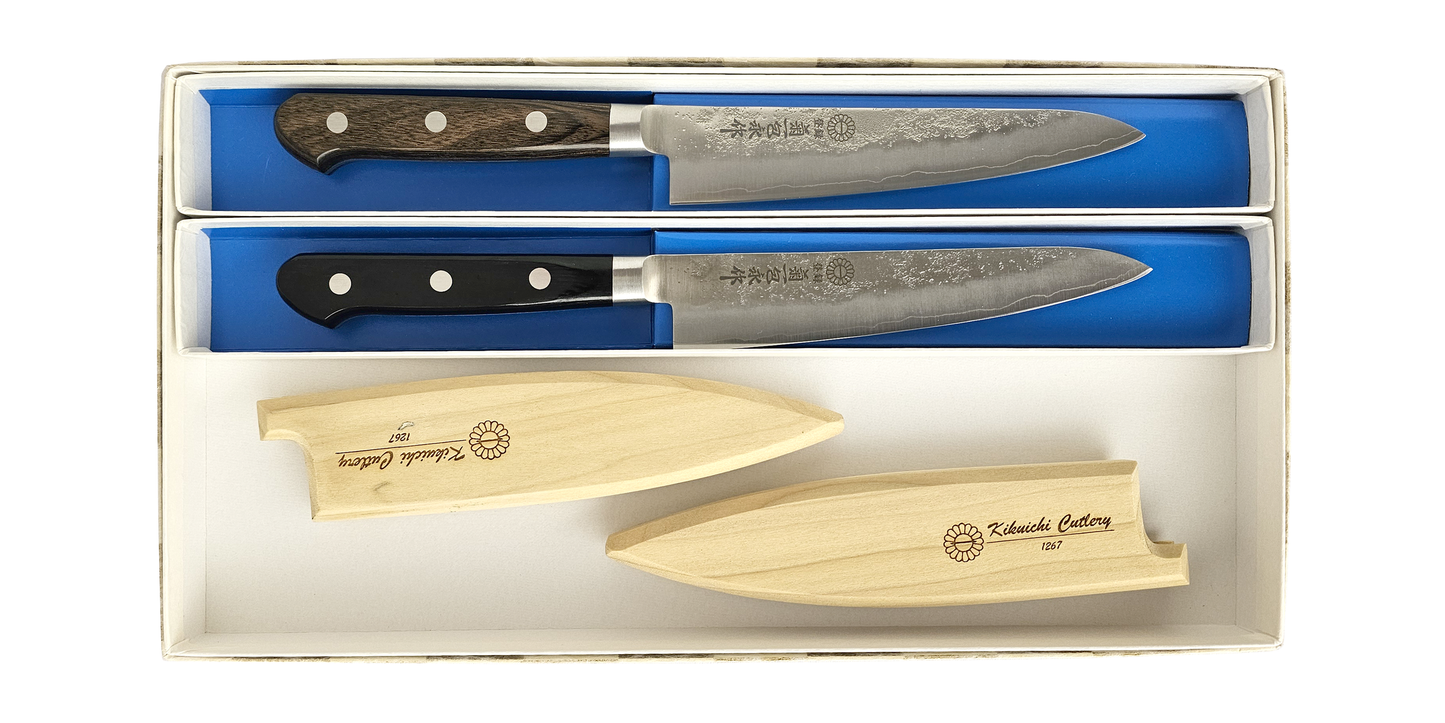GN Series Ginsan Nashiji Petty (Western Handle)