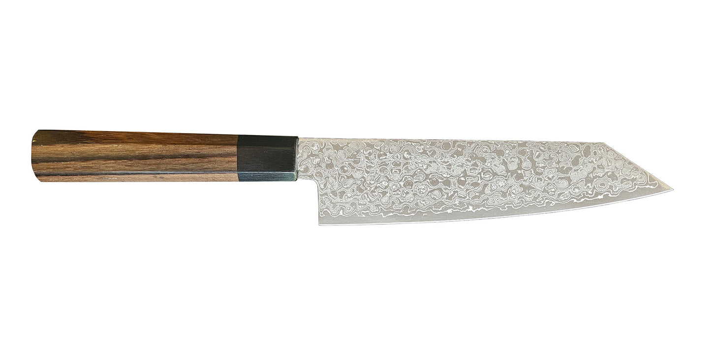 NWD Nickel Warikomi Damascus Santoku Kiritsuke
