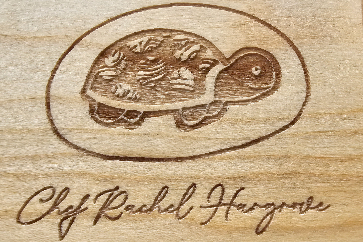 LIMITED EDITION Chef Rachel Hargrove Santoku and Cherry Saya set