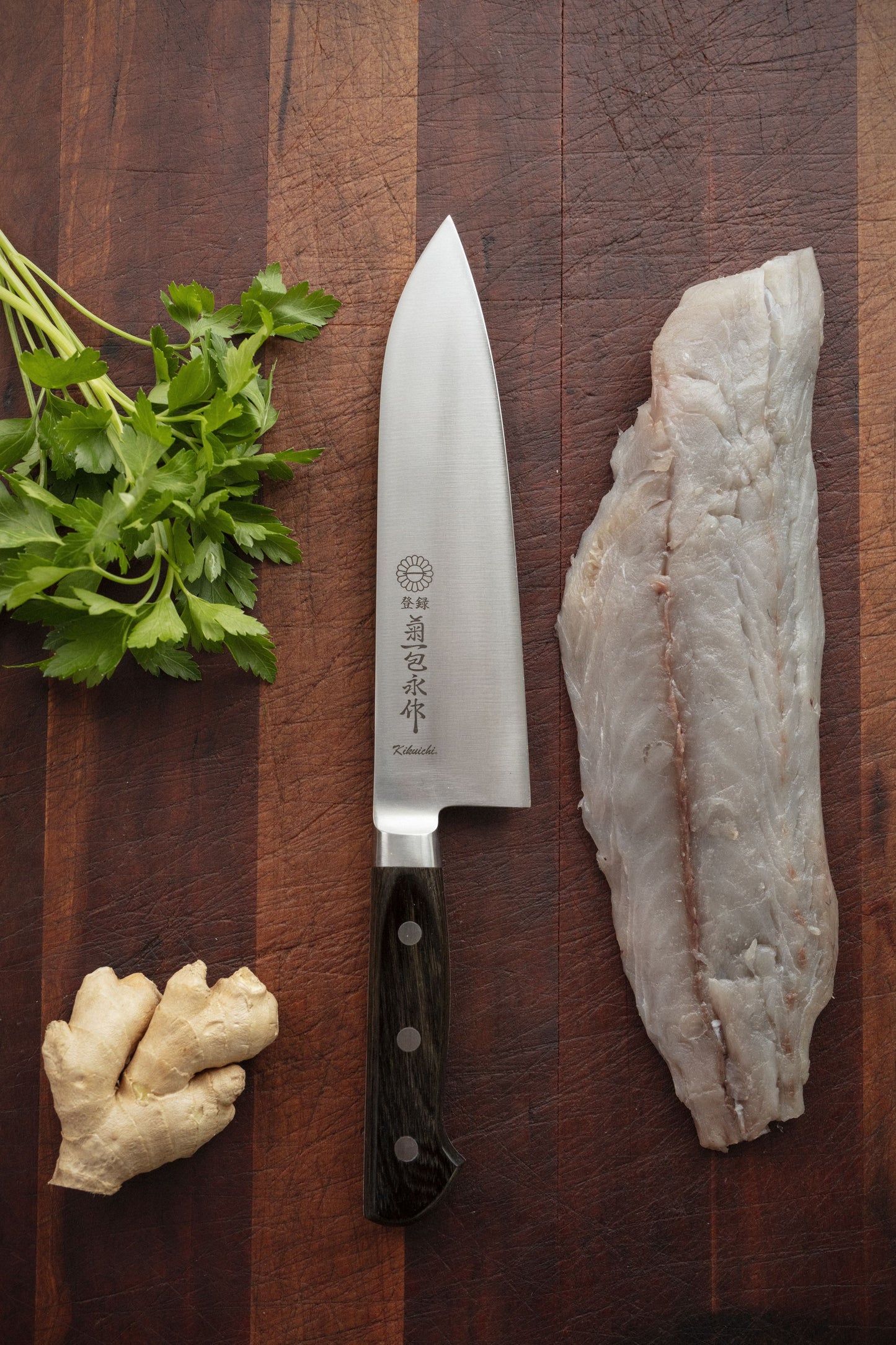 SEM Series Semi-Stainless Santoku