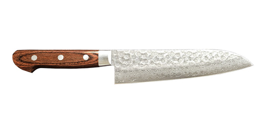 WDT Series - Warikomi Damascus Tsuchime Santoku