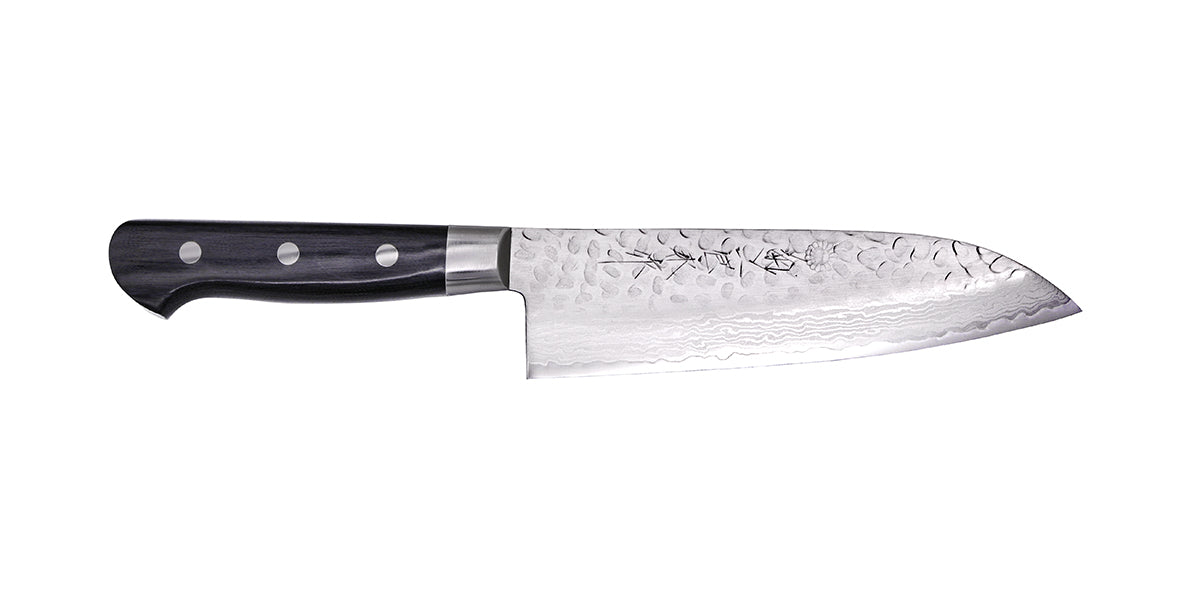 WGAD Series Elite Warikomi Damascus Tsuchime Santoku Bundle