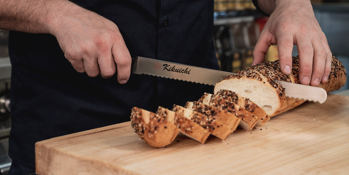GM Series Stainless Steel Bread Knife