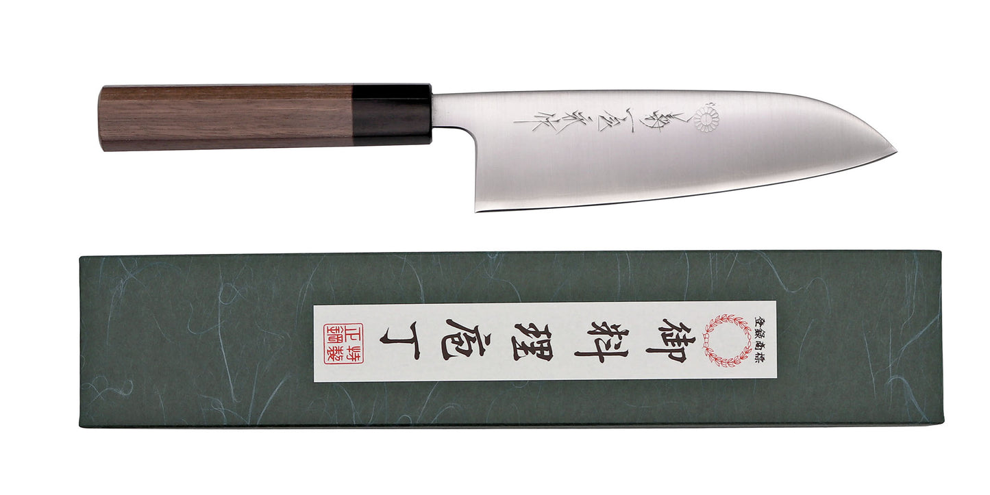 GW Series Ginsan Sanmai Santoku