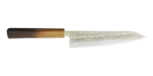 Swedish Steel Nashiji Damascus Gyuto