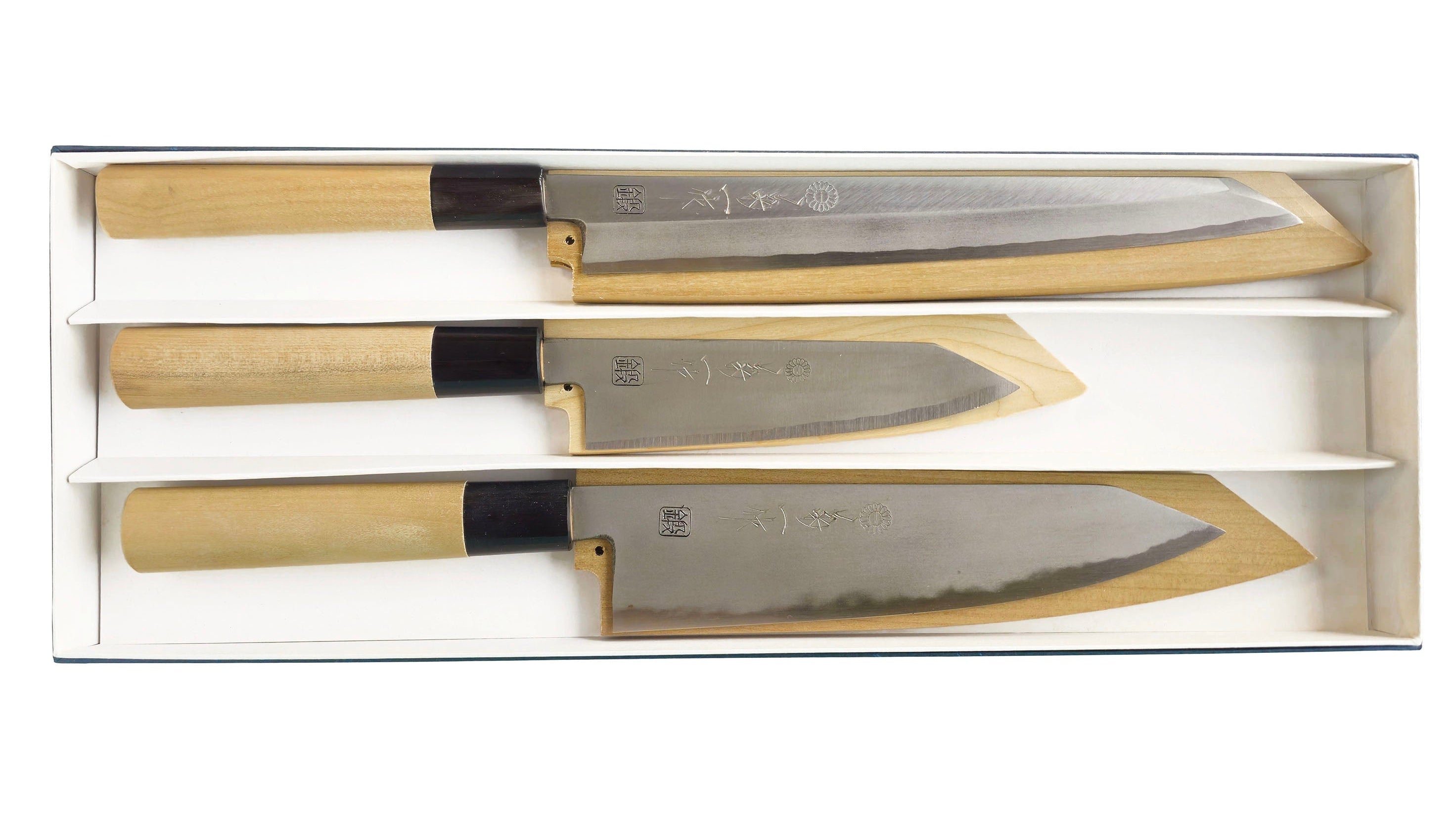 Kikuichi Cutlery Kokaji White Carbon Kiritsuke